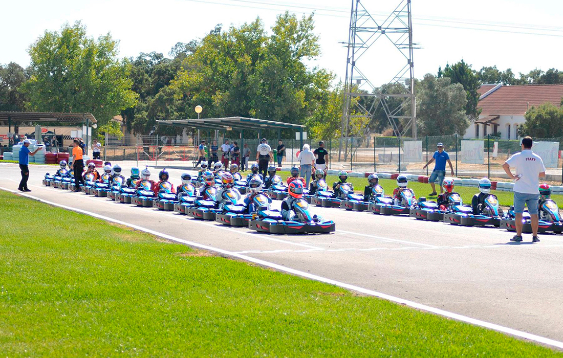 This is a race karting